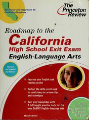 Cover of: Roadmap to the California High School Exit Exam: English language arts