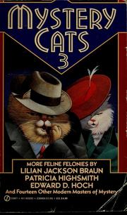 Cover of: Mystery cats III: more feline felonies