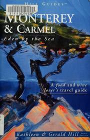 Cover of: Monterey and Carmel: Eden by the sea