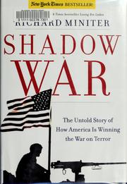 Cover of: Shadow war by Richard Miniter