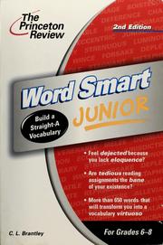 Cover of: Word smart junior by Cynthia Johnson