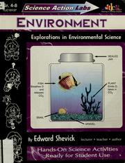 Cover of: Environment: explorations in environmental science