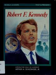 Cover of: Robert F. Kennedy
