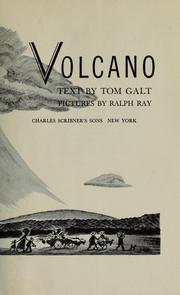 Cover of: Volcano