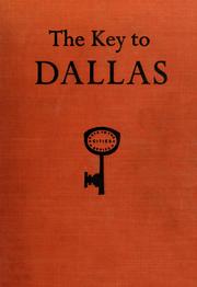 Cover of: The key to Dallas.