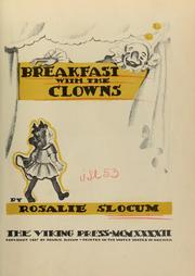 Cover of: Breakfast with the clowns | Rosalie Slocum