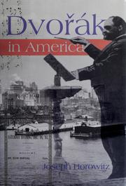 Cover of: Dvořák in America by Joseph Horowitz