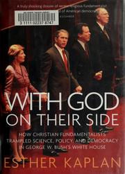 Cover of: With God on their side by Esther Kaplan