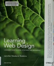 Cover of: Learning Web design
