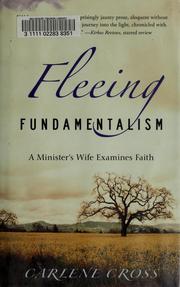 Cover of: Fleeing fundamentalism by Carlene Cross