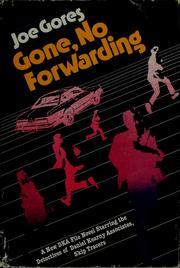 Cover of: Gone, no forwarding by Joe Gores