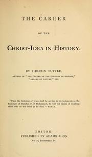 Cover of: The career of the Christ-idea in history