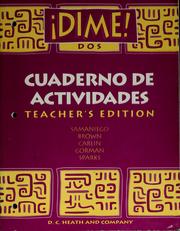 Cover of: Dime! by Fabián A. Samaniego