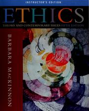 Ethics by Barbara MacKinnon