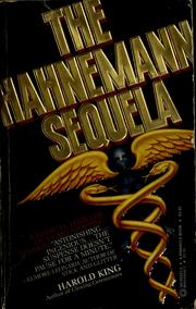 Cover of: The Hahnemann sequela