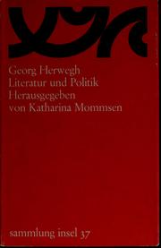 Cover of: Literatur und Politik