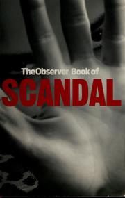 Cover of: The Observer book of scandal