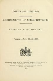 Cover of: Patents for inventions | Great Britain. Patent Office.