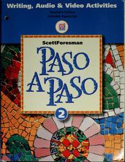 Cover of: Paso a Paso: Writing, audio, & video activities