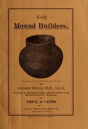 Cover of: The mound builders