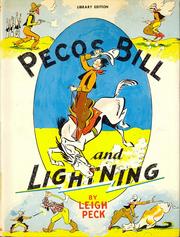Cover of: Pecos Bill and Lightning | Leigh Peck