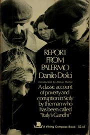 Cover of: Report from Palermo