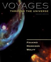 Cover of: Voyages through the universe by Andrew Fraknoi
