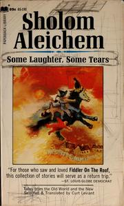 Cover of: Some laughter, some tears by Sholem Aleichem