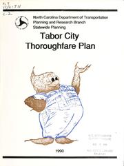 Cover of: Thoroughfare plan for the town of Tabor City
