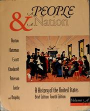 Cover of: A People and a nation: a history of the United States