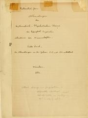 Cover of: Monographia Psittacorum by Johann Georg Wagler