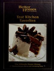 Cover of: Test kitchen favorites