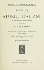 Cover of: Archivio muratoriano by Vittorio Fiorini, Vittorio Fiorini