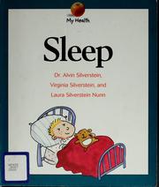Cover of: Sleep by Alvin Silverstein
