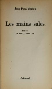 Cover of: Les mains sales
