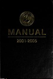 Cover of: Manual, 2001-2005, Church of the Nazarene: history, constitution, government, ritual