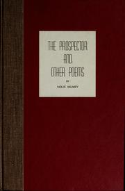 Prospector and other poems by Nolie Mumey