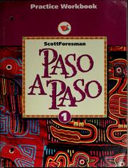 Cover of: Paso a Paso: practice workbook