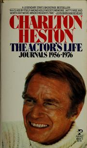 Cover of: The actor's life by Charlton Heston