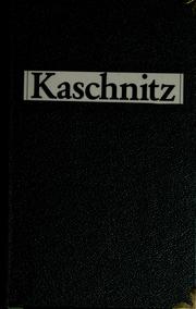Cover of: Ferngespräche by Marie Luise Kaschnitz