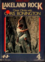 Cover of: Lakeland rock: classic climbs with Chris Bonington