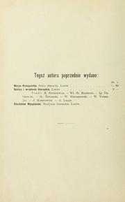 Cover of: Polska literatura współczesna