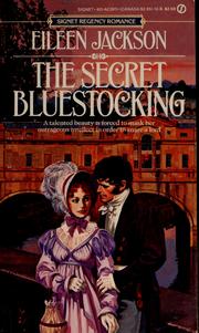 Cover of: The Secret Bluestocking by Eileen Jackson