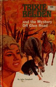 Cover of: Trixie Belden and the Mystery off Glen Road