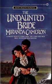 Cover of: The Undaunted Bride by Miranda Cameron