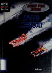 Cover of: Speed boat