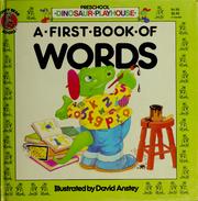 Cover of: A first book of words by Wood, A. J.