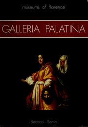 Cover of: Galleria Palatina