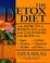 Cover of: The detox diet