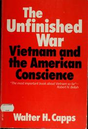 Cover of: Unfinished war: vietnam & the american conscience